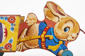 Fisherprice 401 Osterhase, Fisherprice 401 wooden easter bunny