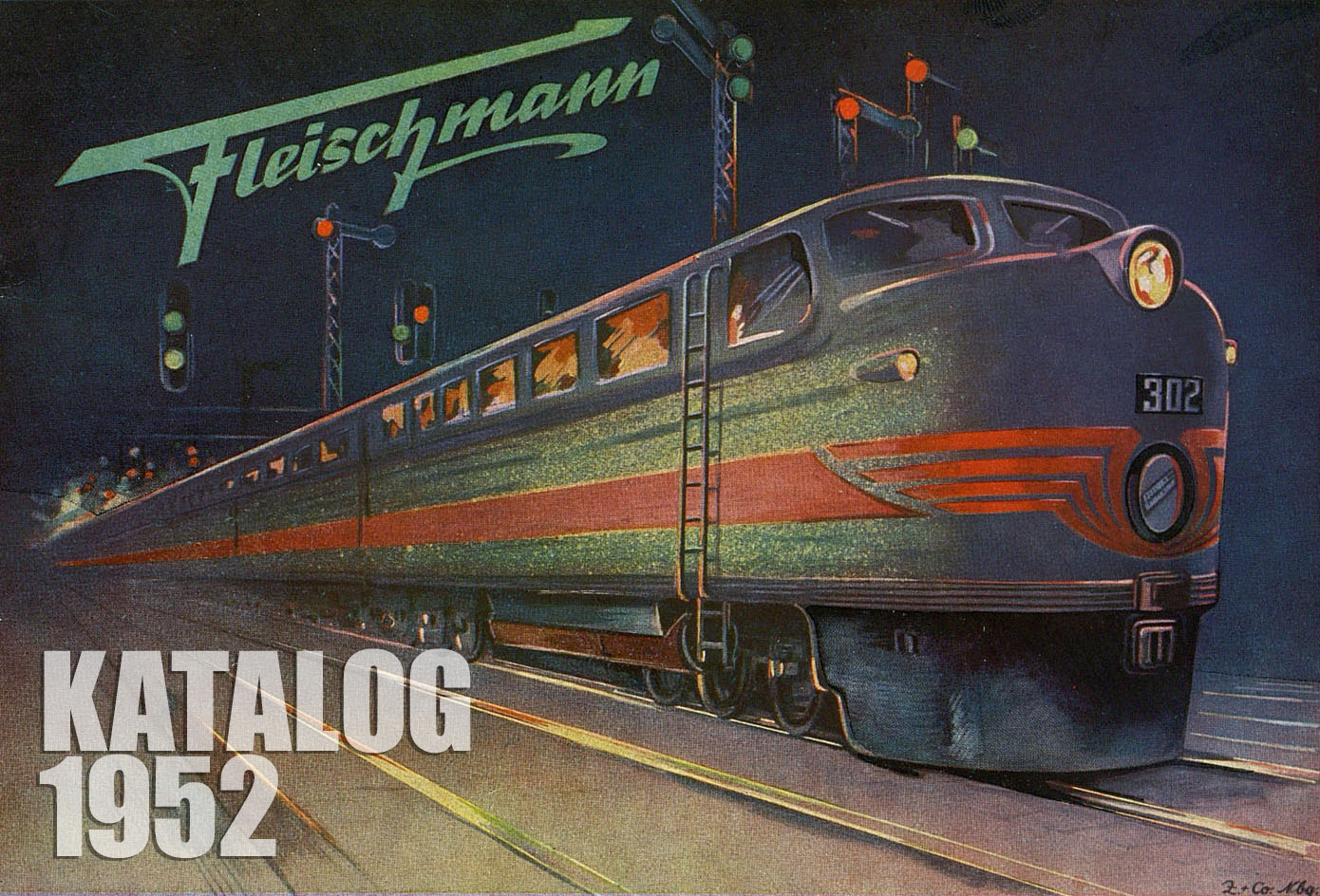 Fleischmann Katalog 1952