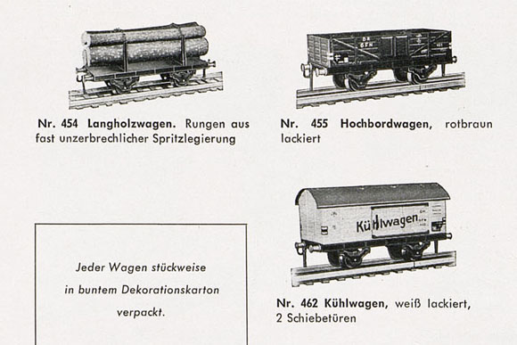 Fleischmann Nr. 462 Spur 0 Kuehlwagen