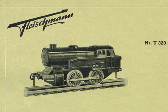 Fleischmann Nr. U 320 Spur 0 Tenderlok mit Uhrwerk