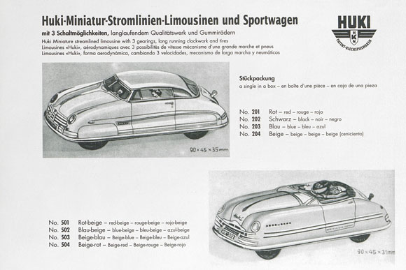 Huki No. 202 Stromlinien-Limousine