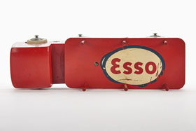 Lego Holzspielzeug Esso Rungen-Sattelzug, Lego wooden Esso trailer