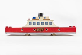 Lego Holzspielzeug Fähre, Lego wooden ferry boat