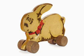 Lego Holzspielzeug Hase, Lego wooden rabbit