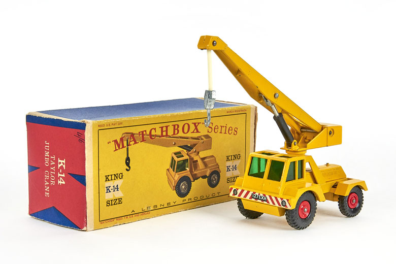 Matchbox King Size K-14 Taylor Jumbo Crane