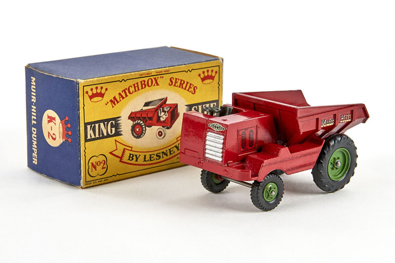 Matchbox King Size K-2 Muir-Hill Dumper