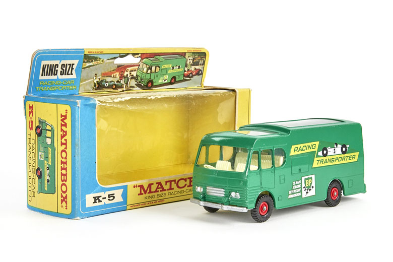 Matchbox King Size K-5 Racing-Car Transporter