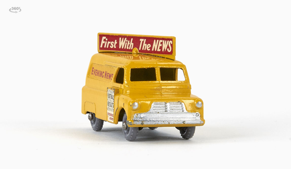 Matchbox 42 Bedford Evening News Van