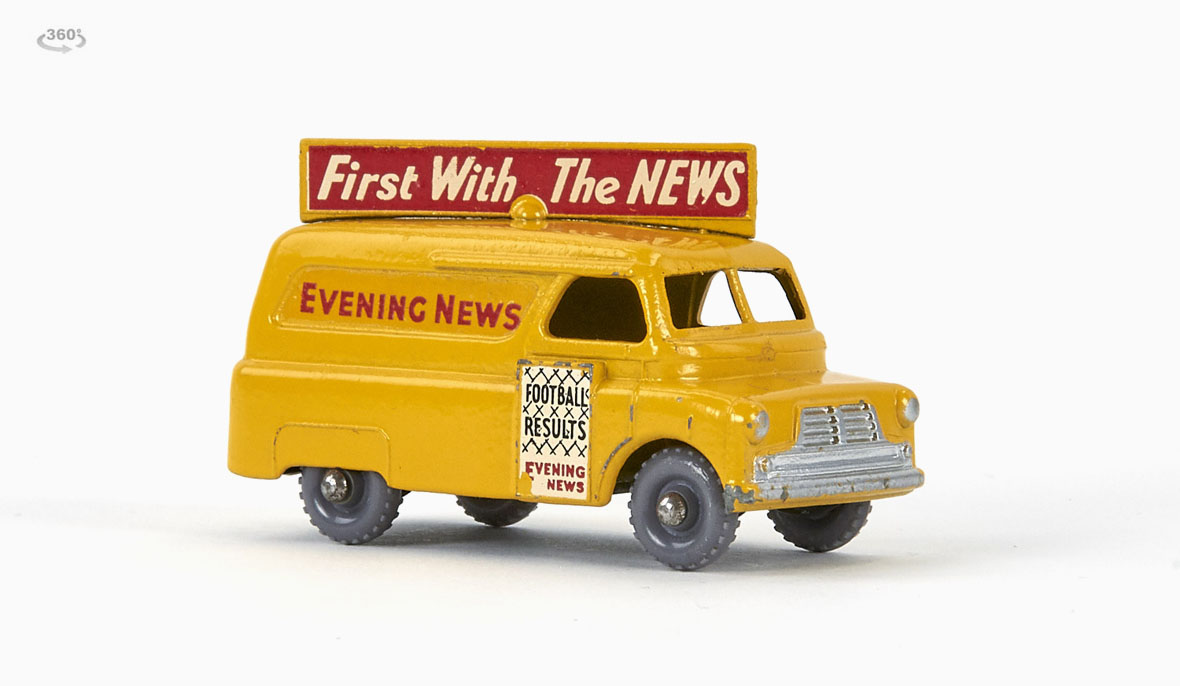 Matchbox 42 Bedford Evening News Van