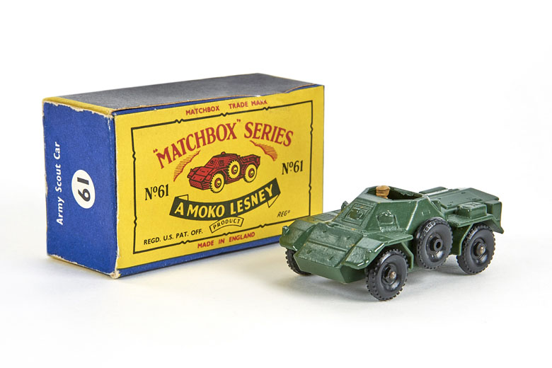 Matchbox 61 Army Scout car