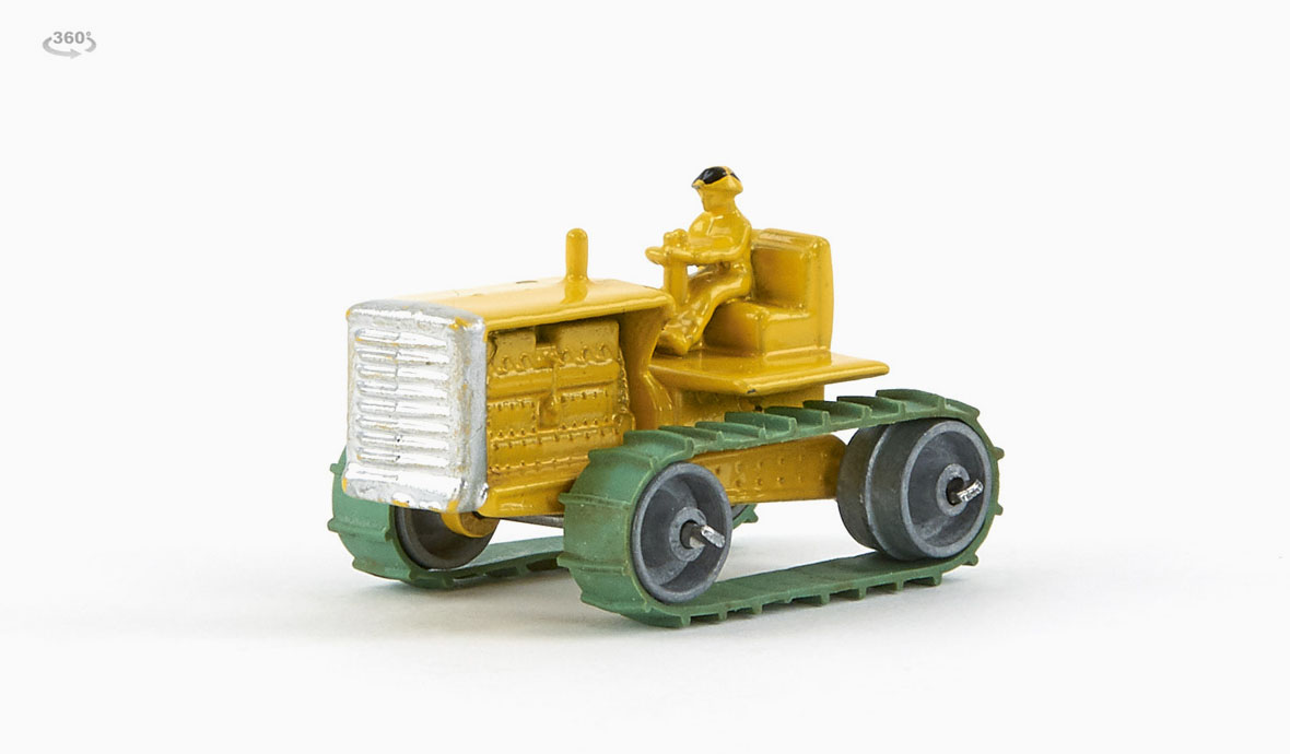 ミニカー MATCHBOX No.8 CATERPILLAR TRACTOR 1964 Vintage MATCHBOX Series No. 8: Yellow Caterpillar D8
