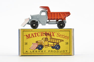 Matchbox 16 Scammell Mountaineer Snowplough OVP