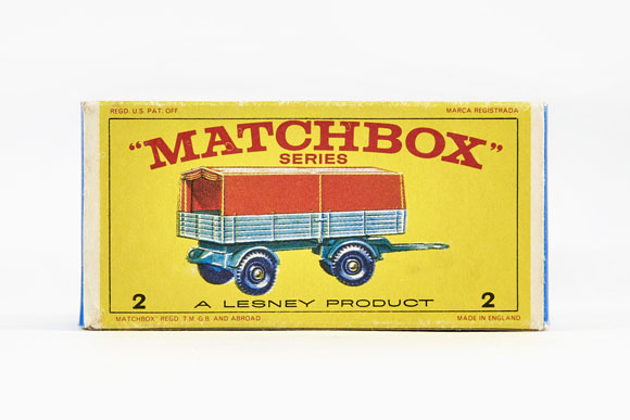 Matchbox 2 Mercedes Trailer OVP