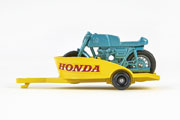 Matchbox 38 Honda Motorcycle and Trailer