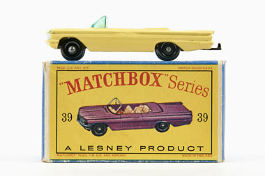 Matchbox 39 Pontiac Convertible OVP