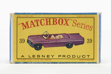 Matchbox 39 Pontiac Convertible OVP