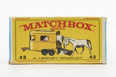 Matchbox 43 Pony trailer OVP