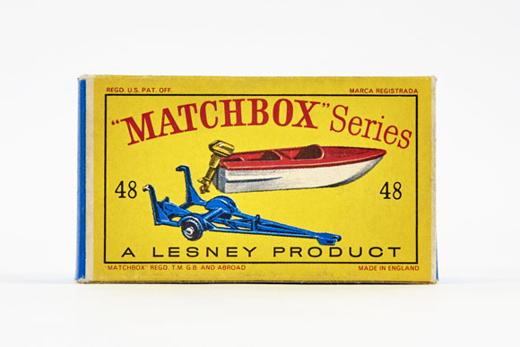 Matchbox 48 Trailer with removable Sportsboat OVP