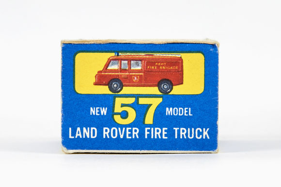 Matchbox 57 Land Rover Fire Truck OVP