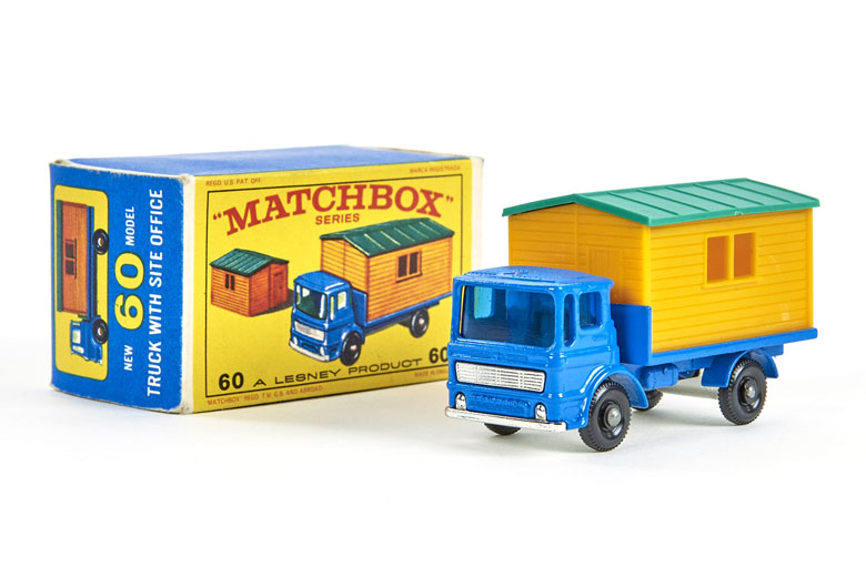 Matchbox 60 Truck with Site Office