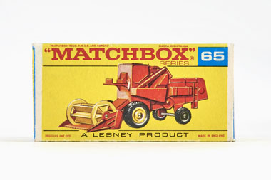 Matchbox 65 Claas Combine Harvester OVP