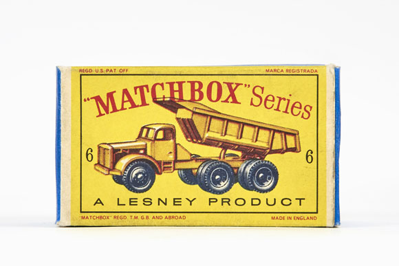 Matchbox 6 Euclid Dump Truck OVP