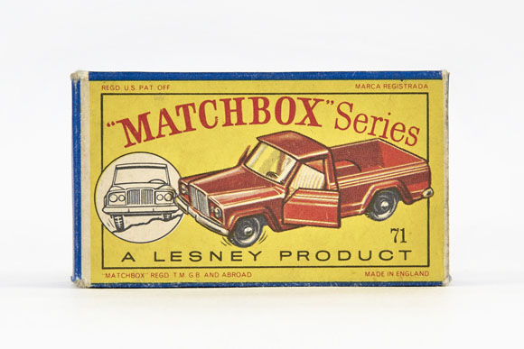 Matchbox 71 Jeep Gladiator OVP