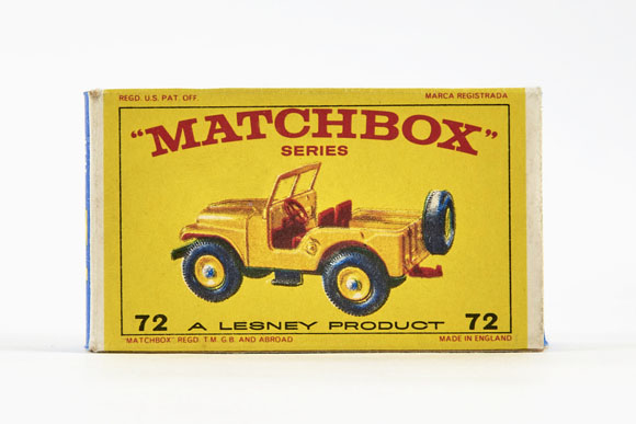 Matchbox 72 Jeep OVP