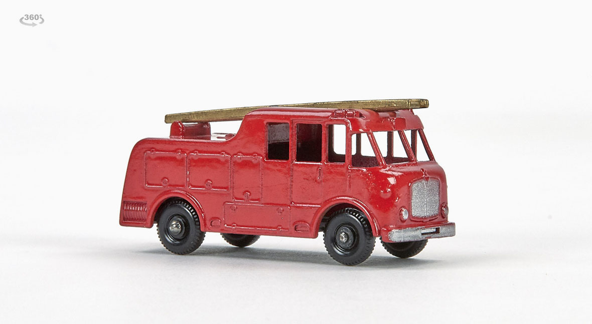 MATCHBOX No.9 MARQUIR SERIESⅢ FIRE TRUCK Lesney Matchbox Regular Wheels #9 Merryweather Marquis