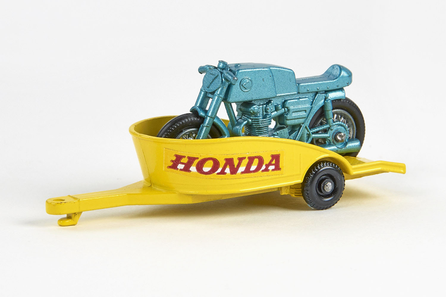 Matchbox 38 Honda Motorcycle & Trailer