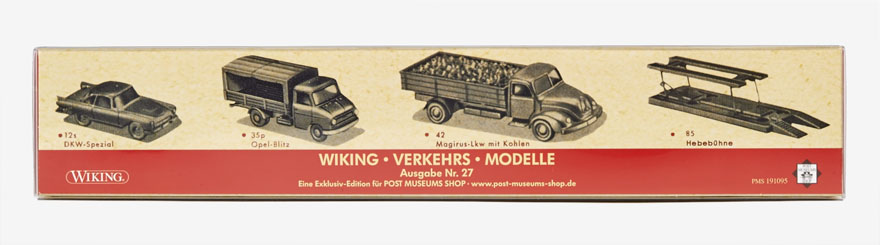 Wiking Verkehrsmodelle PMS Ausgabe 27