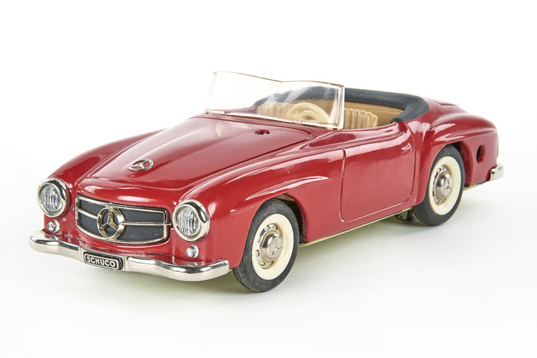 Schuco Nr. 2095 Fernlenkauto Mercedes 190 SL