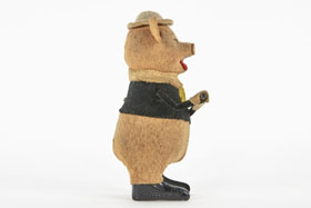 Schuco Tanzfigur Nr. 980/3 Schwein mit Flöte