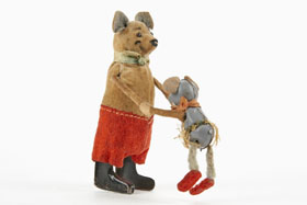 Schuco Tanzfigur No. 955 Tanz-Maus mit Baby