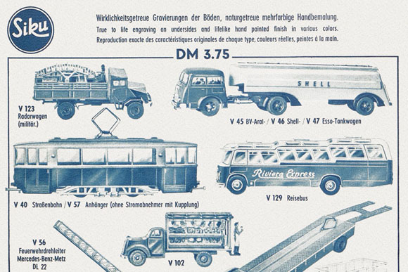 Siku V 40 Strassenbahn