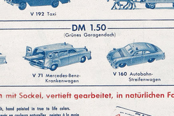 Siku V 71 Mercedes Benz Krankenwagen