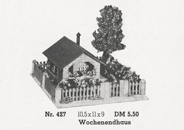 Rudolf Spitaler Nr. 427 Wochenendhaus