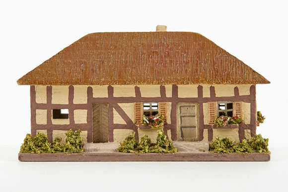 Rudolf Spitaler Nr.42 Fachwerk-Bauernhaus mit Stall