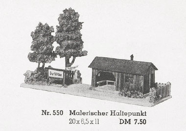 Rudolf Spitaler Nr. 550 Malerischer Haltepunkt