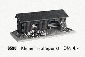 Rudolf Spitaler Nr. 6590 Kleiner Haltepunkt