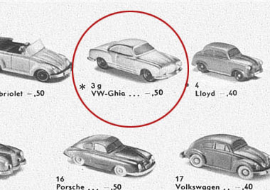 Wiking Katalog 1957