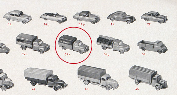 Wiking Katalog 1959