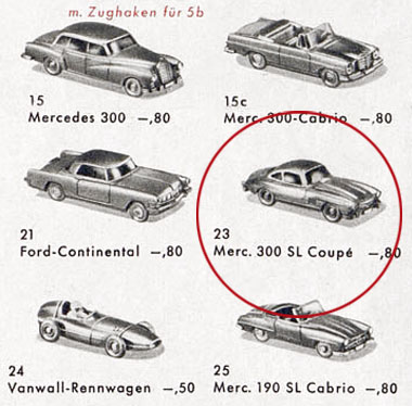 Wiking Katalog 1965