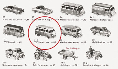 Wiking Katalog 1962