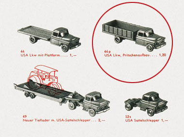 Wiking Katalog 1960