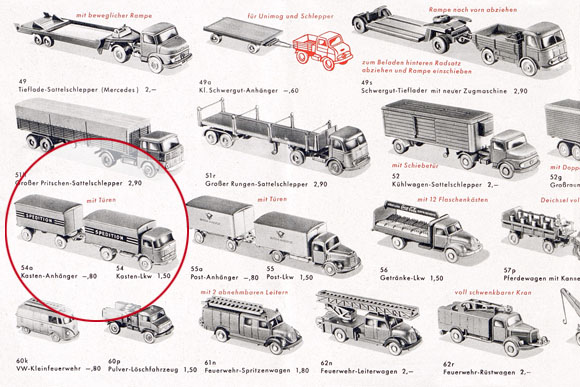 Wiking Katalog 1965