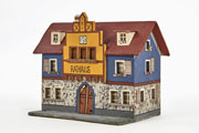 Modellhaus aus Holz im Koallick-Stil Nr. 53 Kleinstädtisches Rathaus