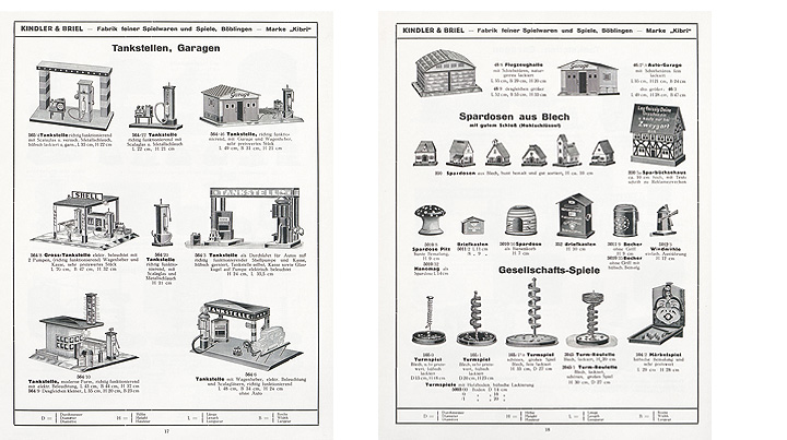 Kibri Katalog 1932