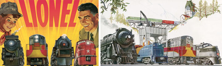 Lionel Katalog 1954