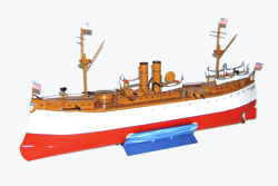 Tucher & Walther T 451 USS Maine Schlachtschiff